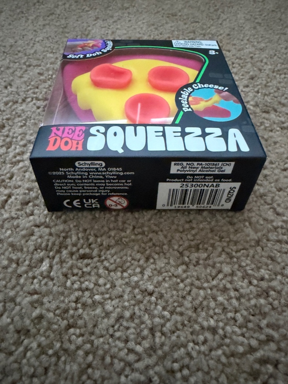 NeeDoh Squeezza Pizza Slice - Picture 3 of 3